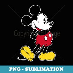 disney mickey mouse classic pose - digital sublimation download file