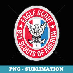 officially licensed eagle scout - decorative sublimation png file