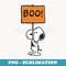Peanuts Halloween Snoopy Boo! - Special Edition Sublimation PNG File