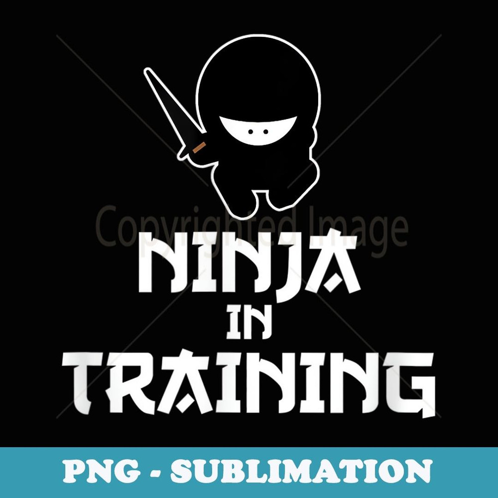 Funny Pregnancy Costume Halloween Mom Baby Ninja - Sublimation PNG File