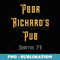 Poor Richards Pub funny - Exclusive PNG Sublimation Download