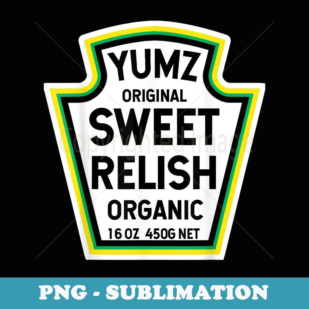 Sweet Relish Easy Halloween Costume Matching Group Couples - Premium Sublimation Digital Download