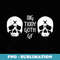 Big Tiddy Goth GF Skulls - PNG Sublimation Digital Download