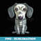 Dachshund Skeleton Funny Bones Halloween - Sublimation PNG File