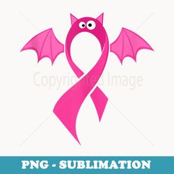 halloween bat funny bats halloween breast cancer - artistic sublimation digital file