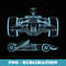 Racing Car Schematic Engineer Formula Team Fan - Modern Sublimation PNG File