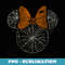 Disney Halloween Minnie Web - Special Edition Sublimation PNG File