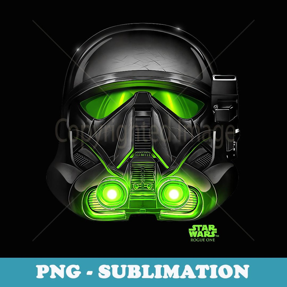 Star Wars Rogue One Death Trooper Big Face Halloween - Special Edition Sublimation PNG File