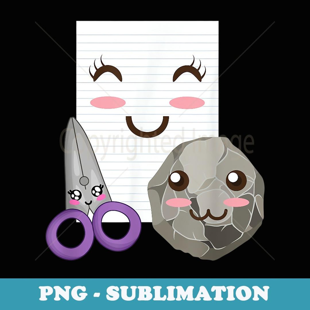 Rock Paper Scissors Funny Group Halloween Costumes - Vintage Sublimation PNG Download