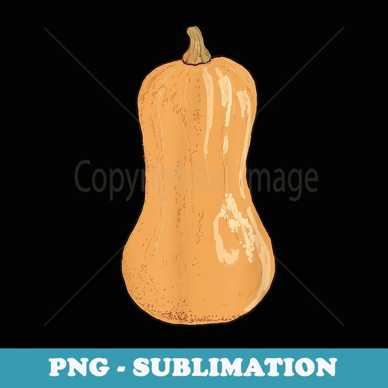 Butternut Squash Halloween Costume Gardening Farming Veggie - Special Edition Sublimation PNG File