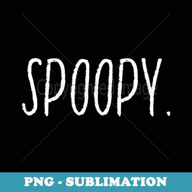 Spoopy Halloween Meme - Vintage Sublimation PNG Download