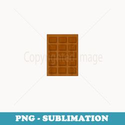 chocolate bar s'mores matching group halloween costume - retro png sublimation digital download