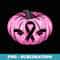 Breast Cancer Halloween Party Survivor Pumpkin Pink Ribbon - Retro PNG Sublimation Digital Download