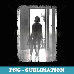 creepy chainsaw girl horror dark art - premium png sublimation file