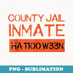 country jail inmate prison costume easy halloween s - trendy sublimation digital download