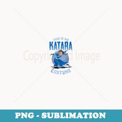 avatar the last airbender halloween my katara costume - png transparent sublimation design