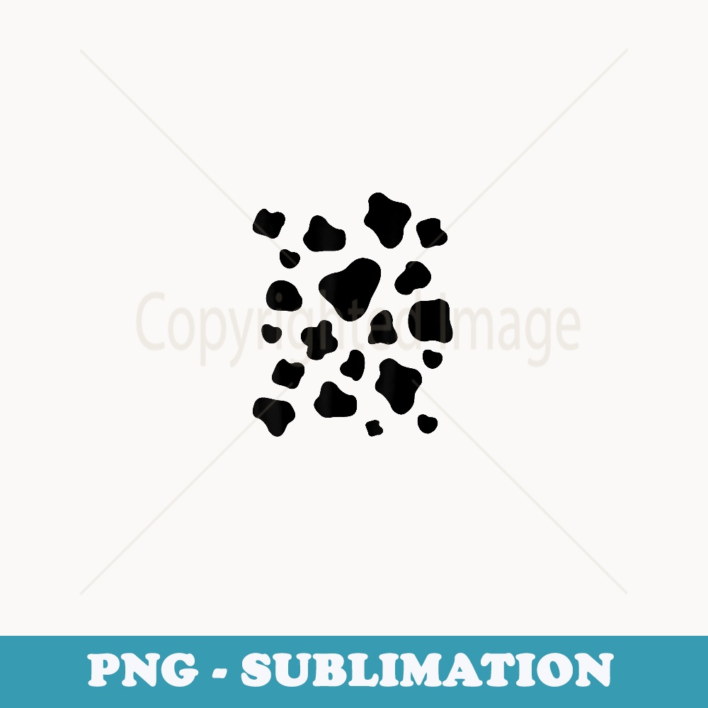 Cow Print Pattern funn Cow Halloween Costume - Professional Sublimation Digital Download