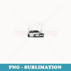 crown vic p71 white cop car interceptor vic - aesthetic sublimation digital file