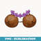Coconut Bra Funny Halloween Costume - Modern Sublimation PNG File