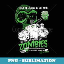 aqua n hunger force zombies - instant png sublimation download