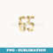 #65 Outline Number 65 Sports Fan Jersey Style - PNG Transparent Sublimation File