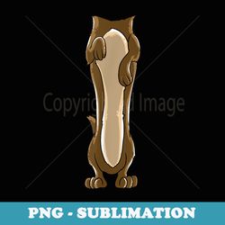 cool headless dachshund funny lazy halloween costume - exclusive png sublimation download