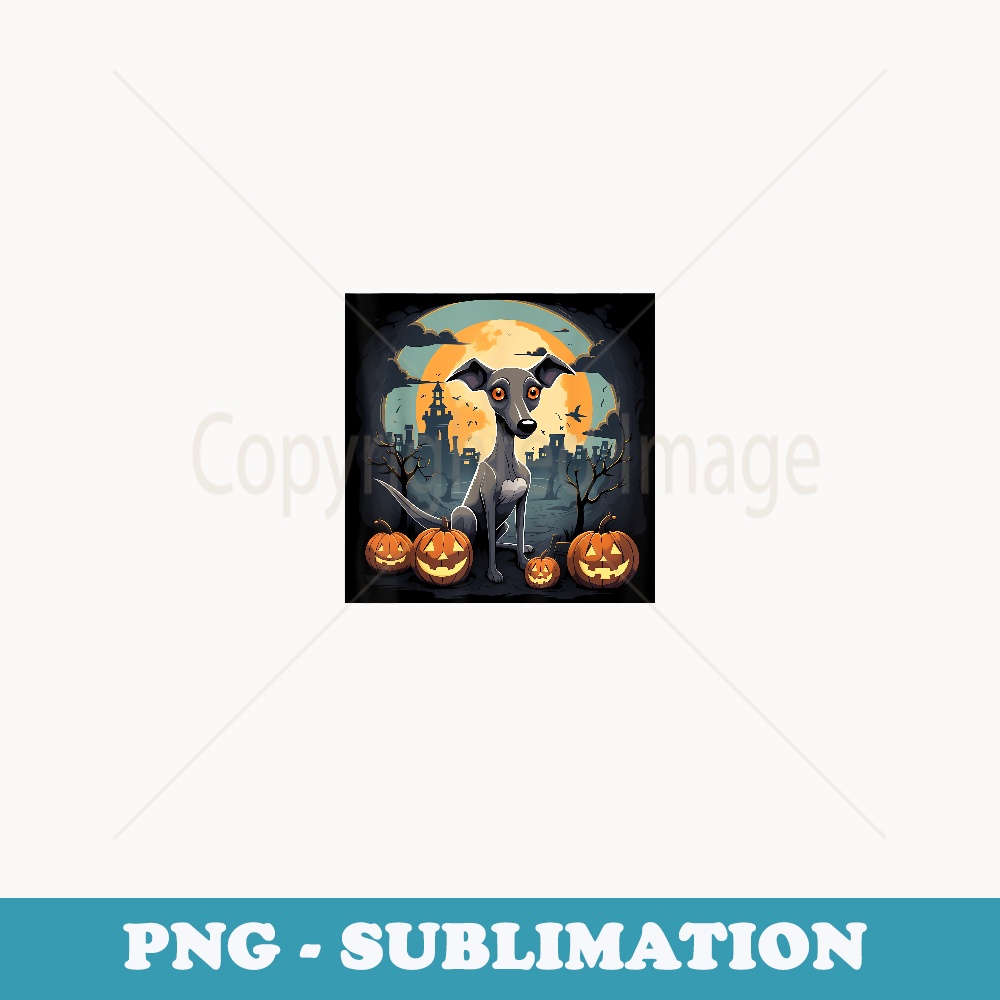 Halloween Italian Greyhound - Italian Greyhound Halloween - Stylish Sublimation Digital Download