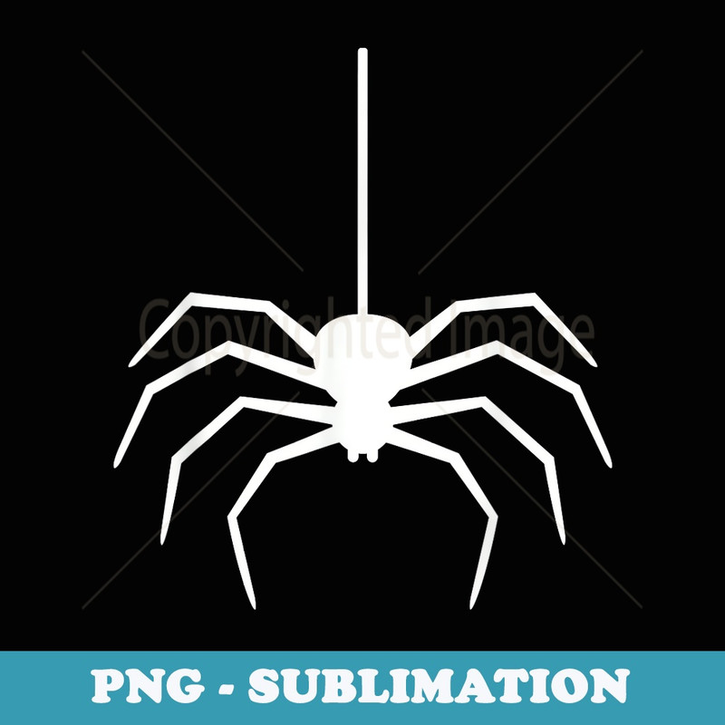Spider on silk - Signature Sublimation PNG File