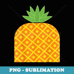 pineapple fruit easy lazy diy halloween costume - png transparent sublimation file