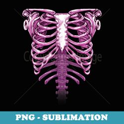 halloween skeleton bones anatomy costume - premium png sublimation file
