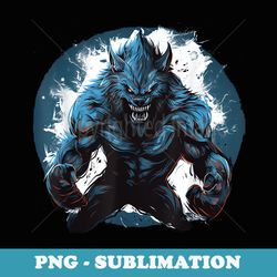 werewolf halloween cryptid mythology mythical creature - png transparent sublimation file