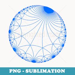 nerdy hyperbolic geometry tessellation pattern math teacher - aesthetic sublimation digital file