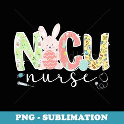 nicu nurse easter bunny nicu nursing easter day - special edition sublimation png file