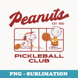 peanuts - pickleball club