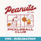 Peanuts - Pickleball Club - Decorative Sublimation PNG File