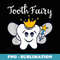 Tooth Fairy Halloween Costume For Adults And Apparel - Vintage Sublimation PNG Download