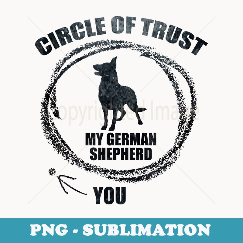 German Shepherd - Artistic Sublimation Digital File