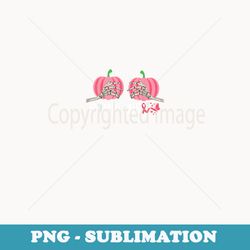 save the pumpkins halloween funny breast cancer - png sublimation digital download