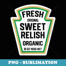 s sweet relish easy lazy costume matching couple - retro png sublimation digital download