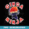 GINGER NINJA TSHIRT - Reda Head s Sly Ginger T - Unique Sublimation PNG Download