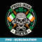 Motorcycle Proud Irish Biker Ireland Skull St. Patricks Day - Special Edition Sublimation PNG File