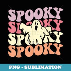 retro groovy spooky ghost boo halloween costume scary - aesthetic sublimation digital file