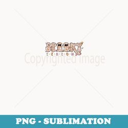 spooky season boo 60s 70s hippie floral halloween costume - premium sublimation digital download