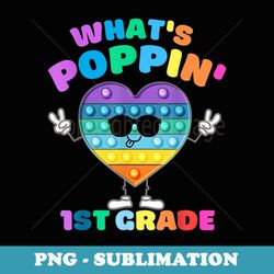 push pop it fidget sensory toy 1st grade back to school - signature sublimation png file