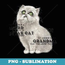 weird stray cat funny pet - professional sublimation digital download