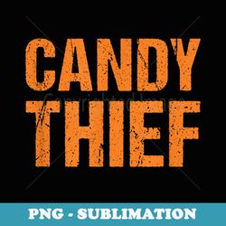 halloween costume candy thief - instant png sublimation download