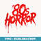 Halloween 80's Horror Movies - Artistic Sublimation Digital File