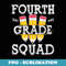 4th Grade Squad Team Crew Back To School Graduation Teacher - Exclusive PNG Sublimation Download