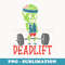Zombie Deadlift Funny Gym Halloween Workout Fitness Men PT - Exclusive PNG Sublimation Download