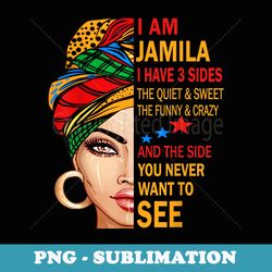 jamila name surname family last first name jamila - exclusive sublimation digital file